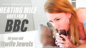 ”Fitwife Jewels is ready for a huge black dick”