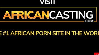 African Amateur Painal Booty Plowed Casting