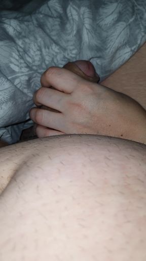 Step mom surprised step son by pulling out his dick under blanket and handjob his cock