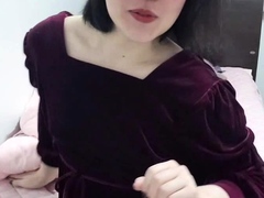 Asian Shemale Solo Masturbation