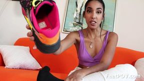 Busting a Nut to Claire&#039;s Ass and Feet