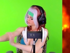 Curly Blonde Teen Records Solo Dildo Masturbation More at