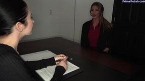 Trained As The New Office Pet With Alex Coal And Leah Winters