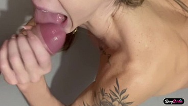 Hot blonde having sex with a helicopter pilot who has a big black dick