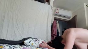 Hot Russian MILF Threesome BBC Creampie Husband Fuck Ass Anal