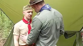 Scruffy Scoutmaster Licks Twinks Ass And Balls Before Fucking Him Doggystyle 10 Min