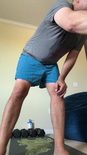 Morning Yoga Turning Into Heavy Dick Petting