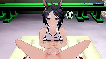 Fuji Kiseki plays hard with my penis. - Uma Musume Pretty Derby Hentai