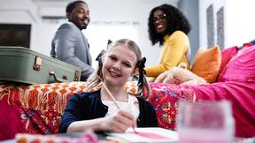 ”Tiny teen stepdaughter seduces masturbating step daddy & rides big black cock”