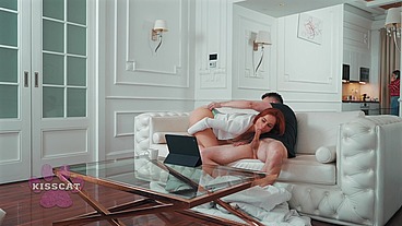 Oops... Cum Inside Wife's Step Sister!? Husband Fucks Two Step Sis in Share Bed - Audrey Reid X MrCat