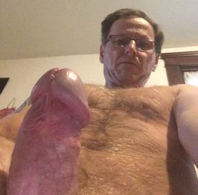 Legs spread and fully exposed as I ,Oliver12, jerk off for all to see