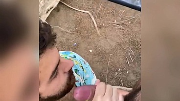 LEO BULGARI CRUISING WITH STRANGER IN THE DUNES OF MASPALOMAS - FULL VIDEO!!!