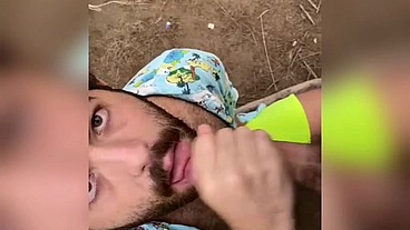LEO BULGARI CRUISING WITH STRANGER IN THE DUNES OF MASPALOMAS - FULL VIDEO!!!