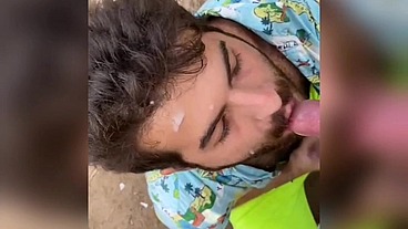 LEO BULGARI CRUISING WITH STRANGER IN THE DUNES OF MASPALOMAS - FULL VIDEO!!!