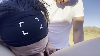 Caught Having Bisexual Threesome Outside