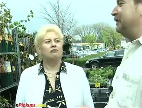 german bbw mom picked up for first anal