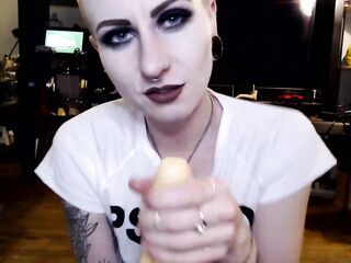 burping on & jerking off your tiny 4" jock