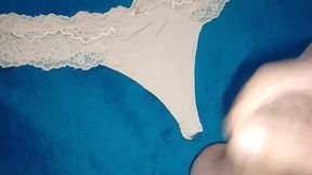 Cum in panties my wife
