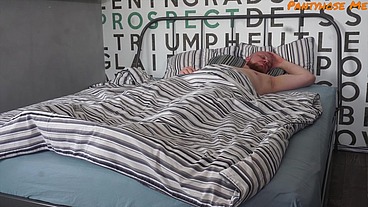 Horny Milf Laurita Wakes Boyfriend Up Wanting Cock Wearing Pantyhose