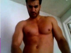 David Zepeda Masturbating on Webcam