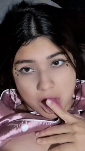 Powerful moment from &quot;Cute Latina gets horny and asks me to fuck her&quot;