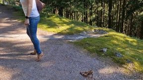 Losing a shoe because my shoes are much too big HD wmv 1920x1080
