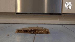 Cake under her Wellies floor view