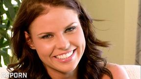 Sexy brunette milf has hot massage and sensual fuck