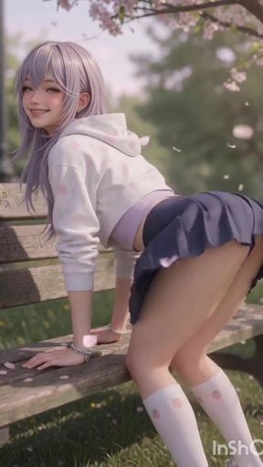 Relaxed meeting on the park bench goes deeper than expected   Clip 2