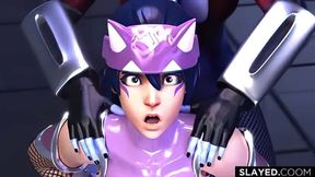 Kiriko fucks big monster