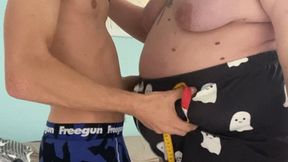 Bbw VD Skinny boyfriend body tour