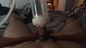 Milking machine masturbation