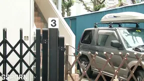 Sweet Japanese teen Setuna gets fucked in a wild gangbang