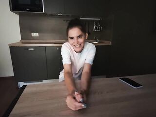 Truth or Dare Game With Friend Ended With Hot Sex On The Table And Cunt Creampie