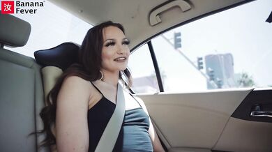 Fat Chinese Uber Driver Fucks Lucky Brunette On Camera
