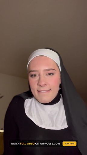 POV: Sexy Nun Puts You on Your Knees