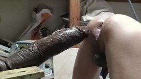 Always Against a Huge Dildo