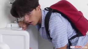 Sexy Bully In The Bathroom Boys Porn