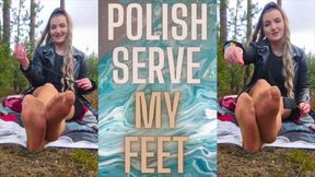 (100) POLISH SERVE MY FEET