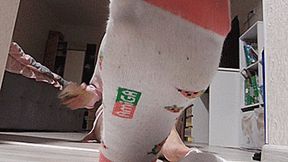 My fun smelly watermelon sock! MP4