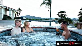 WE SWING BOTH WAYS - Sexy Wife Adira Allure Wants To Do A Threesome