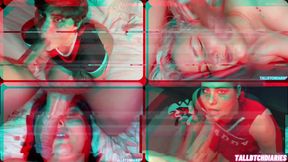 Compilation of hot goth and tomboy girls worshipping big cocks