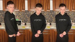 18-year-old s creamy dick burst