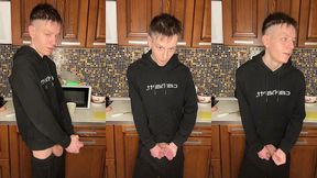 18-year-old s creamy dick burst