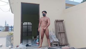 Desi punjabi boy nude in the morning