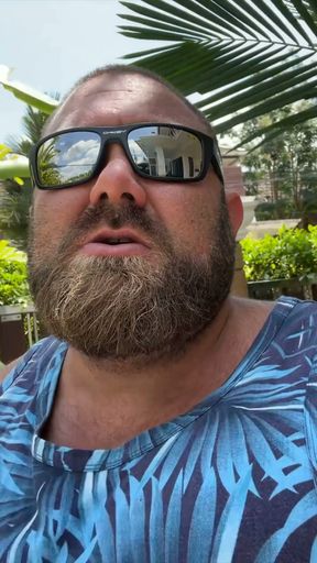 Jack Stacked - Big Muscular Feet and Intense Sole Teasing by the Pool