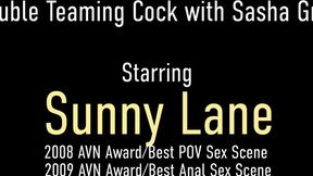 Sunny Lane featuring Sasha Grey and Sunny Lane's natural tits dirt