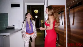 Whore's juicy pussy shared by GG and BG