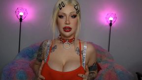 Busty Italian Goth Blonde Makes You Broke - Findom JOI