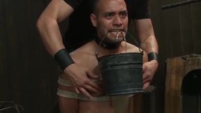 Gay slaves get electro therapy from